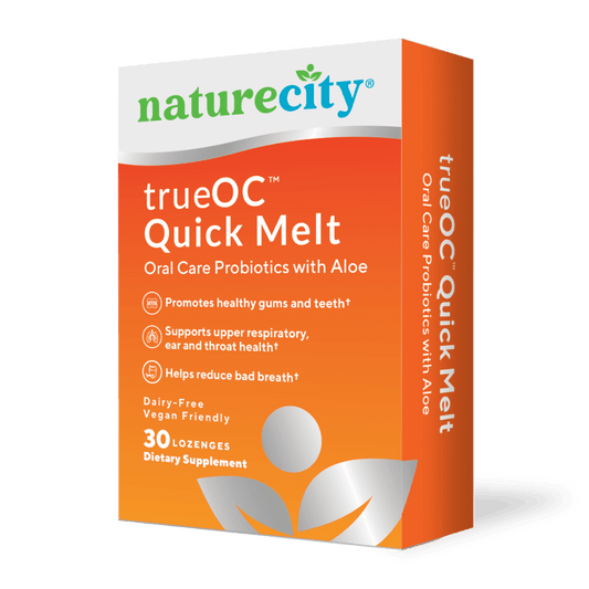 TrueOC Quick Melt - Oral Care Probiotics with Aloe