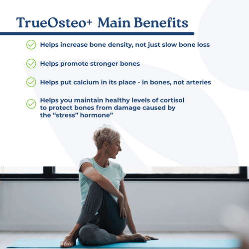 TrueOsteo+ Plant Based Bone Support With Stress Support - New Customer Offer-3