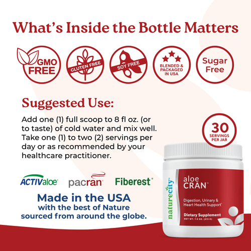 AloeCran - Aloe Vera and Cranberry drink Mix-8