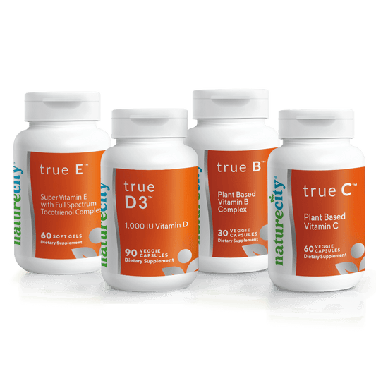 Letter Vitamins B, C, D & E Bundle