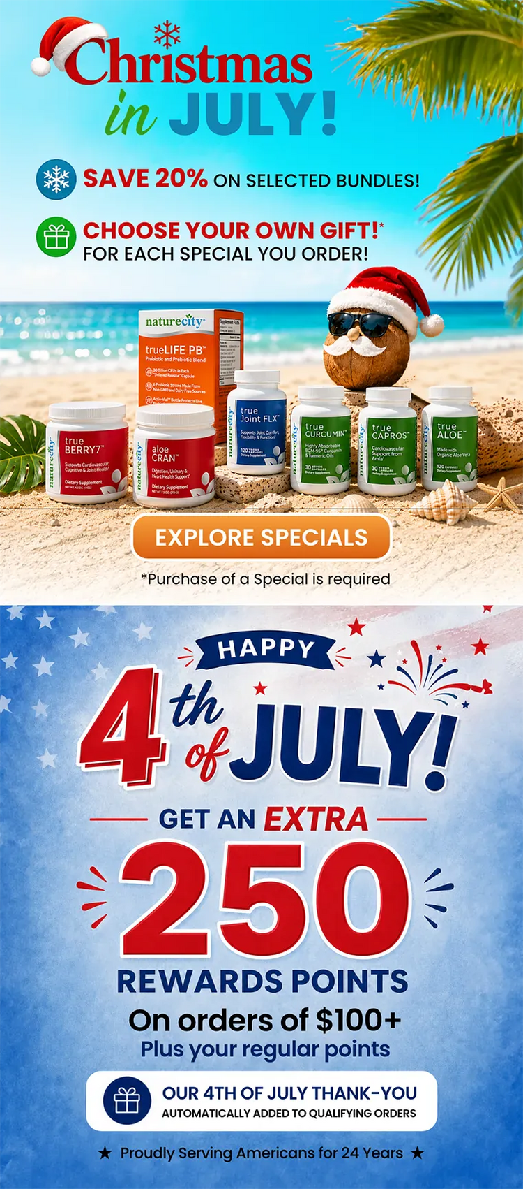 Summer Specials Mobile