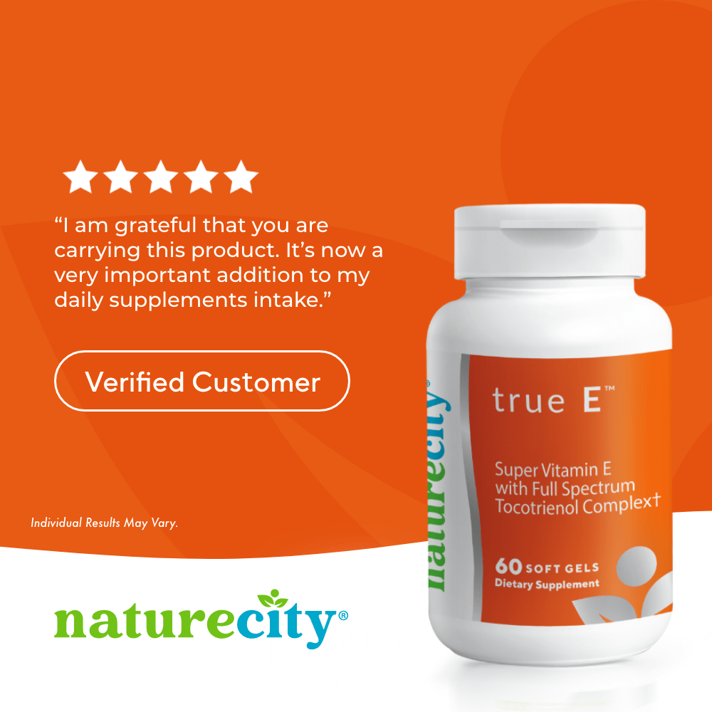 TrueE Complete Vitamin E Tocotrienol Complex | NatureCity®