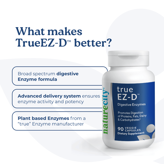 TrueEZ-D - Broad Spectrum Digestive Enzymes