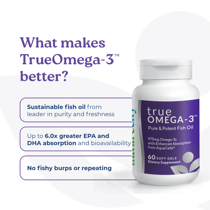TrueOmega-3 - Pure and Potent Fish Oil