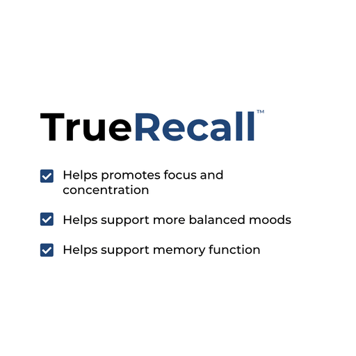 TrueRecall - Promotes Memory, Concentration and Alertness