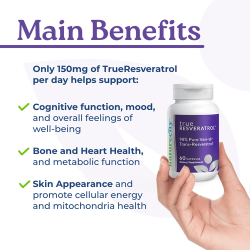 TrueResveratrol - Antioxidant & Cellular Support-3