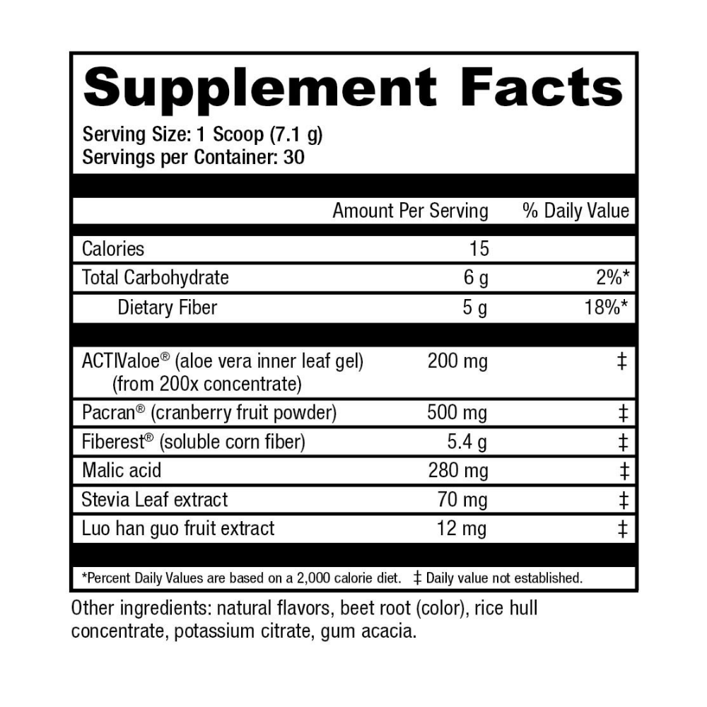 AloeCran - Aloe Vera and Cranberry drink Mix-5