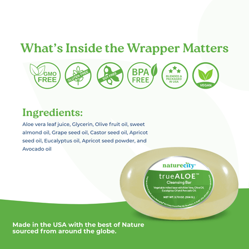 TrueAloe Cleansing Bar-7