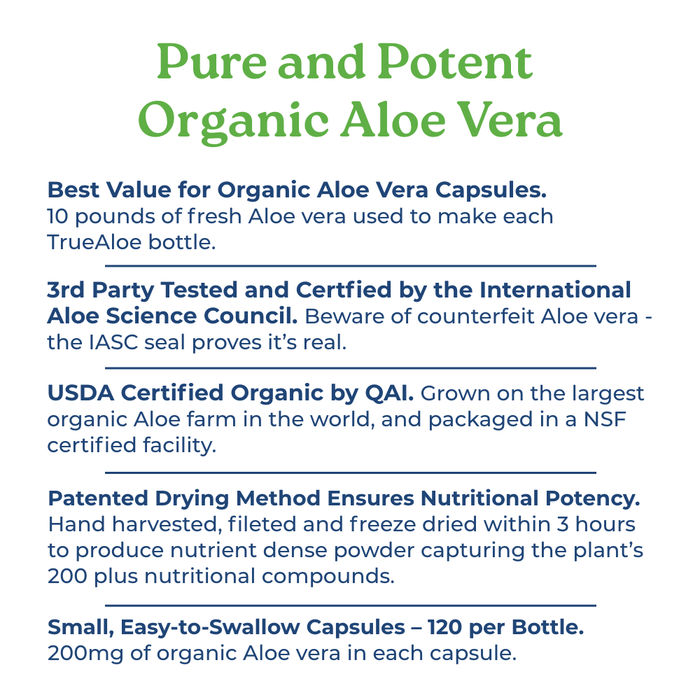 TrueAloe - Organic Aloe Vera NatureCity Wellness