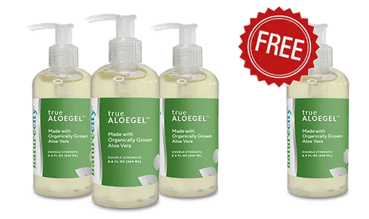TrueAloe Topical Gel Anniversary Sale NatureCity Wellness
