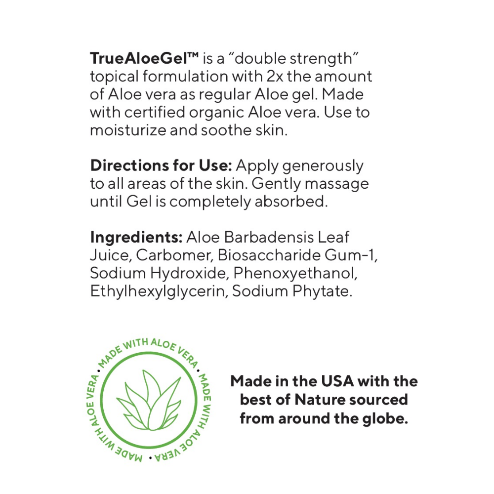 NatureCity TrueAloeGel - Aloe Vera Topical Gel 7.5 fl. oz/222 ml NatureCity TrueAloeGel - Aloe Vera Topical Gel 7.5 fl. oz/222 ml