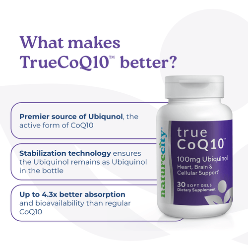 TrueCoQ10  Ubiquinol 100mg-4
