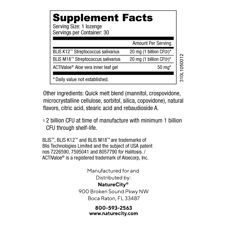 TrueOC Quick Melt - Oral Care Probiotics with Aloe-5