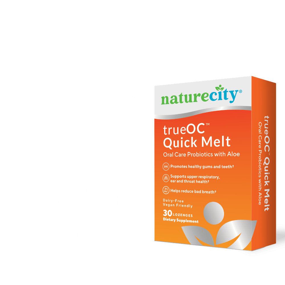 TrueOC Quick Melt Oral Probiotic Support w/ Aloe