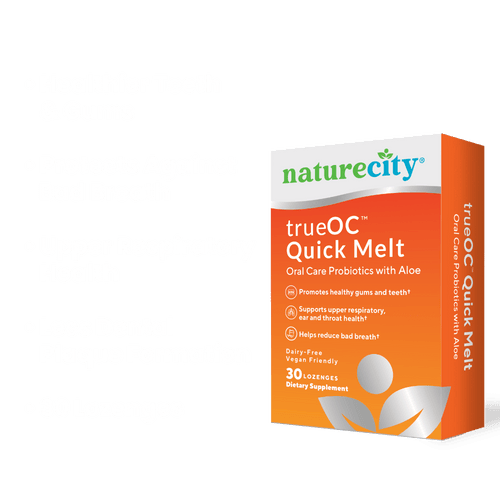 TrueOC Quick Melt - Oral Care Probiotics with Aloe-last