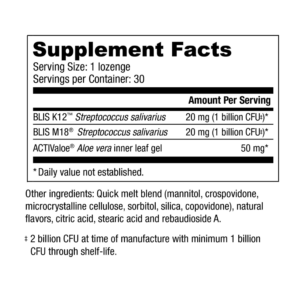 TrueOC Quick Melt - Oral Care Probiotics with Aloe-5
