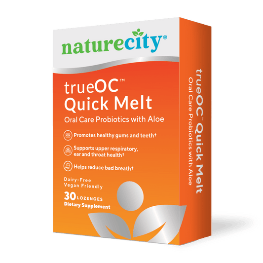TrueOC Quick Melt - Oral Care Probiotics with Aloe