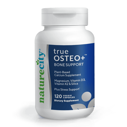 TrueOsteo+ Plant Based Bone Support With Stress Support
