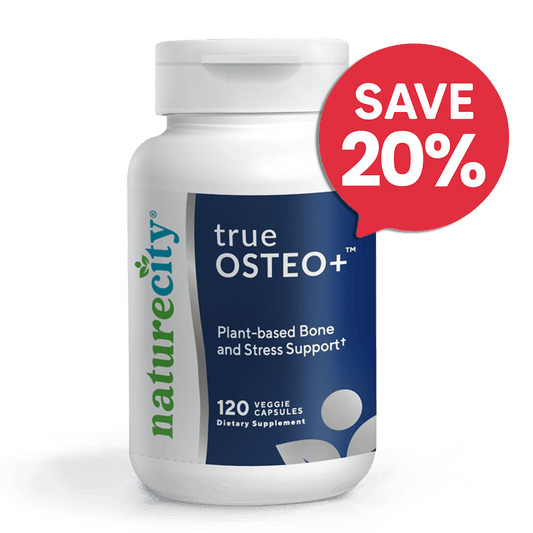 TrueOsteo+ Plant Based Bone Support With Stress Support (BLACK FRIDAY SPECIAL) 1