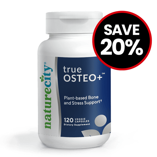 TrueOsteo+ Plant Based Bone Support With Stress Support - BLACK FRIDAY SPECIAL-last