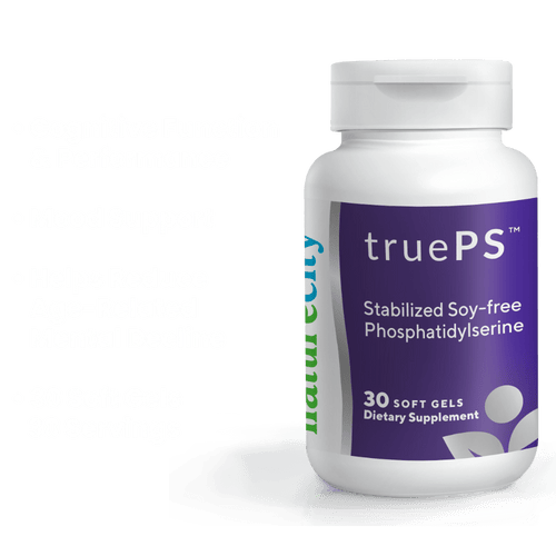 TruePS - Soy-Free Phosphatidylserine 100mg, 30 Soft gels-last