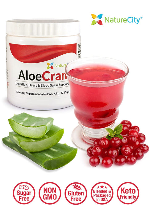 AloeCran - Aloe Vera and Cranberry drink Mix Dawn