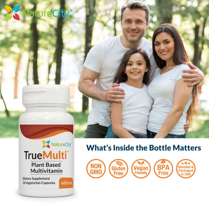 TrueMulti with Iron - Whole Food MultiVitamin